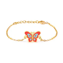 SWASHAA Girls Gold-Plated Wraparound Bracelet-54