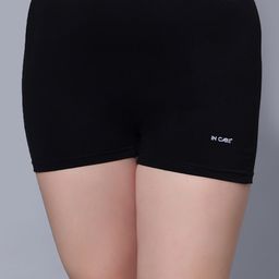 In Care Pure Cotton Mid-Rise Boy Shorts Brief ICLG-SELVI02_BLACK_M-9