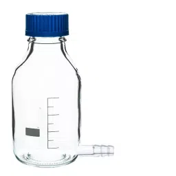 ABGIL ABG754 Borosilicate Glass Aspirator Bottle with GL 45 Screw Cap and Tubulation Capacity -10000ml-10