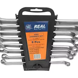 REAL Stf Alloy Steel Ring Spanner Set 8-23