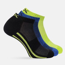 HRX by Hrithik Roshan Men Set of 3 Ankle Length Socks-36