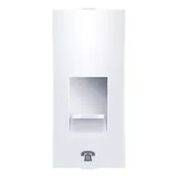 Anchor RJ11 1 Module Tel Jack with Shutter 68610-42
