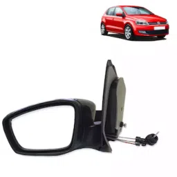 GALERIA LHS Side Door Mirror Manually Adjustable for Volkswagen Polo IRG90101-17