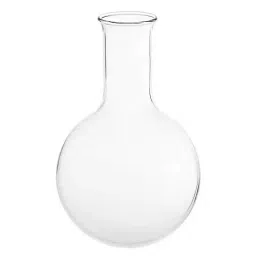ABGIL Boiling Flask with Rim Round Bottom 20 L Plain Transparent Borosilicate Glass, FB-288-12 image 1