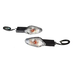 Uno Minda Blinker Universal Natural Lens for Hero Glamour, Set of 2 (TD-5044U)-27