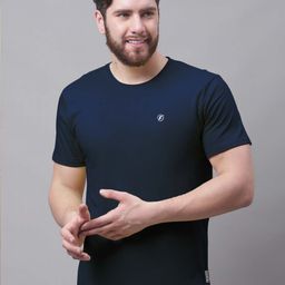 Friskers Round Neck Pure Cotton T-shirt-picture-31