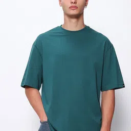 Bewakoof Drop-Shoulder Sleeves Pure Cotton Oversized T-shirt-picture-27