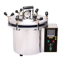 Supertek Stainless Steel Chamber Digital Autoclave, Rating 2 kW, Capacity 20 L, CH11027D-40