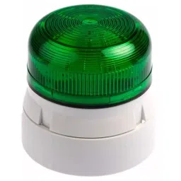 Klaxon Flashguard QBS Series Green Flashing Beacon, 12 V DC, 24 V DC, Surface Mount, Xenon Bulb, QBS-0037-picture-36