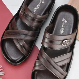 REAL BLISS FOOTWEAR Men Premium Leather Handmade Sandals-image-61