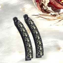 LYKAA Unisex Embellished French Barrette-picture-41