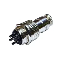 SETMI INDIA GX 20 mm Aviation Connector 125-500 VAC/DC with 5-Pin Male & Female Plug Panel Mount Adapter-65