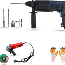 Hillgrove Chuck Size 20 mm Hammer Impact Drill kit 750 W, HGCM491M1-picture-32