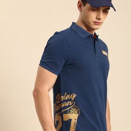 Being Human Printed Polo Collar Pure Cotton T-shirt-picture-39