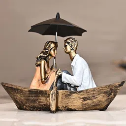 HINDCRAFT Multicoloured Valentines Figurine Showpiece-picture-11