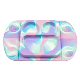 EasyTots Mini Mat Silicone Suction Plate - Multicolor-image-54