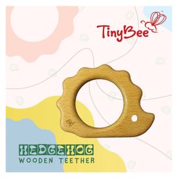 Hedgehog Wooden Teether - (color may vary)-picture-21