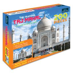 Bookford The Tranquil Taj Mahal Jigsaw Puzzle - 200 Pieces-20