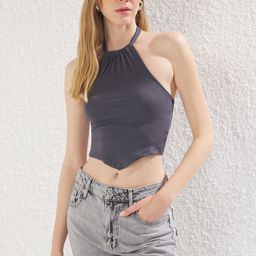 Trendyol Halter Neck Crop Top-picture-39