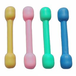 Enorme Silicone Peach Fruit Shaped Teether with Dumbler Teether - Multicolour image 2