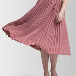 ZWERLON A-Line Midi Skirt-picture-19