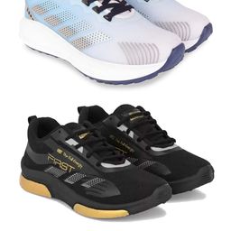 DRACKFOOT Men Running Non-Marking Shoes-32