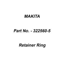 Makita Retainer Ring Suitable For HM1810, Part No 322560-5-30