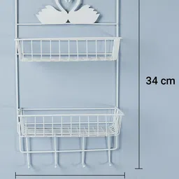 MARKET99 White Set of 1 Regular Multi-Utility Organisers image 3