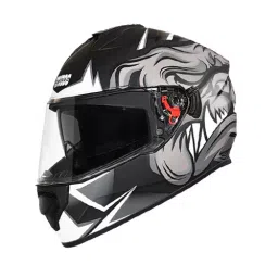 Studds N4 Matt Black Xtra Large (600 mm) Full Face Helmet, Drifter D1 Decor-image-86