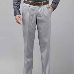 Van Heusen Men Pleated Formal Trousers-image-99