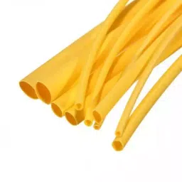 WOER Heat Shrink Tube 7 mm Polyolefin Yellow (100 m Roll)-picture-22