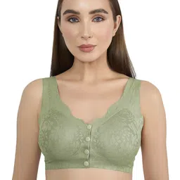 Moda Rapido Floral Self Design Full Coverage Lightly Padded Non-Wired Everyday Bra-5