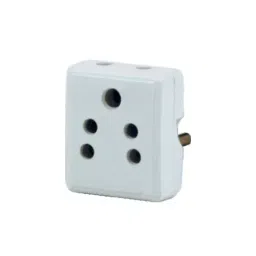 HOSPER 5 Pin Multi Plug Urea White, H521U-51