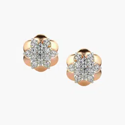 VALANOVA 18K Rose Gold 0.26 Ct Lab Grown Diamond Earrings-14