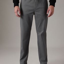 Banana Club Men Cotton Mid-Rise Loose Fit Relaxed Trousers-picture-46