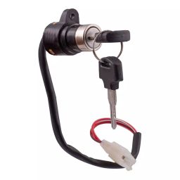 Deutsche Ignition Cum Steering Lock 2 Wire for Hero CD Dawn (2007 Model), DEUS-0425FA-8