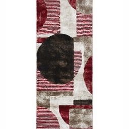 OBSESSIONS Red & Brown Printed Rectangular Bedside Runners image 3