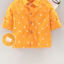 JAV CREATIONS Boys Spread Collar Geometric Printed Cotton Casual Shirt-image-16