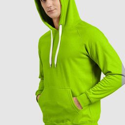 QOSHA Men Hooded Pullover Sweatshirt-image-95