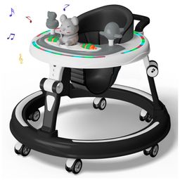 StarAndDaisy Multifunctional Intelligent Early Education Baby Walker - Black-14