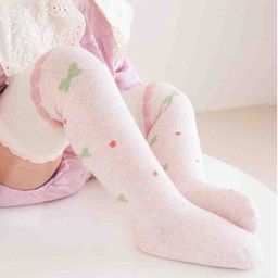 Kidofash Cotton Bow Print Socks-LpinkGreen-picture-17