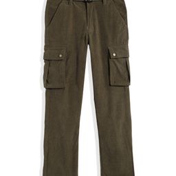 CAVIO Cotton Blend Woven Solid Cargo Pant With Belt - Dark Green-picture-21