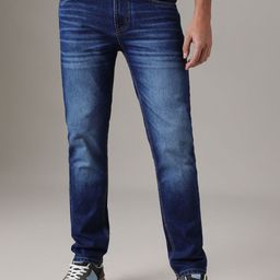Banana Club Men Classic Slim Fit Light Fade Stretchable Jeans-image-80