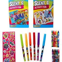 Scentos Colour-in Mini Case Mega Colouring - Multicolor image 2