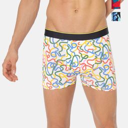 Bummer Men's Pack Of 3 Underwear Mircomodal Printed Trunk - TRSTCBICE03S-picture-14