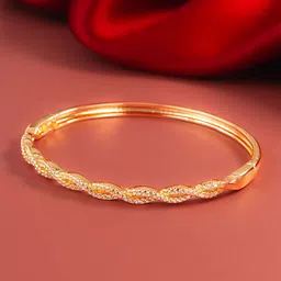 aadita Artificial Stones Studded Bangle-Style Bracelet-image-52
