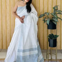 Moda Rapido Zari Silk Blend Saree-image-78