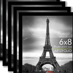 ArtzFolio Black 5 to 7 Pieces Wood Wall Photo Frames-image-56