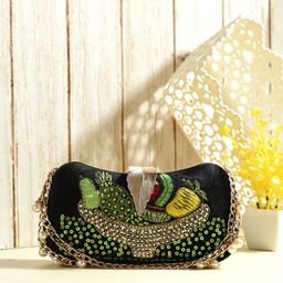 Toobacraft Embellished Box Clutch-27