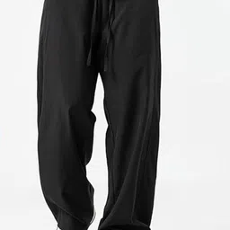 YOU FOREVER Men Cotton Baggy-Fit Mid Rise Track Pant-image-26